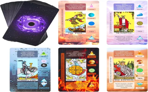 Tarot cards and book sets explained in simple terms？ Learn to read the cards in just 4 easy steps!