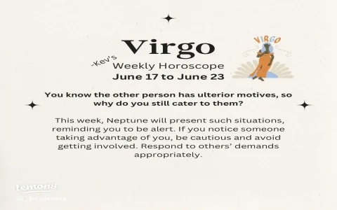 Check the weekly horoscope for virgo 2023 now (Avoid bad luck this coming week)