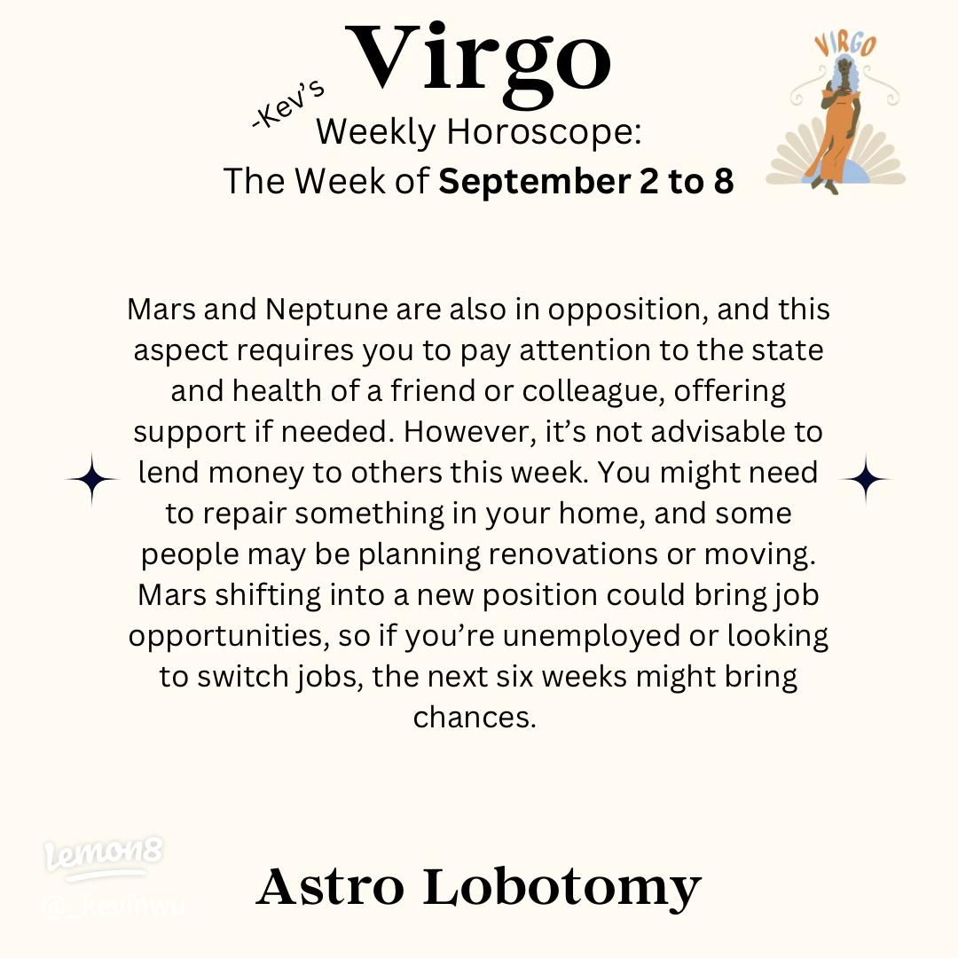 Why is the weekly love horoscope for Virgo suddenly intense？ Understand the planetary alignments!