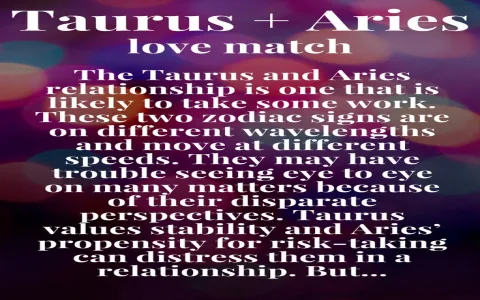 Aries Taurus cusp and Virgo compatibility： How to make it work？