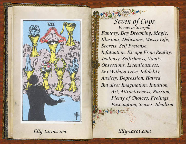 Seven of Cups Tarot Card Meaning: Understanding Its Love Message Now!