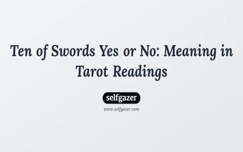 Exploring 10 of swords tarot card meaning： Endings & new starts