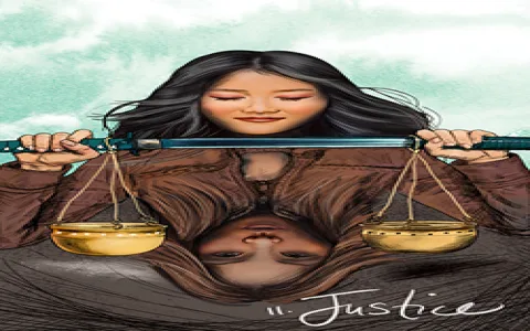 Reading Justice in Reversed Tarot (Your path)
