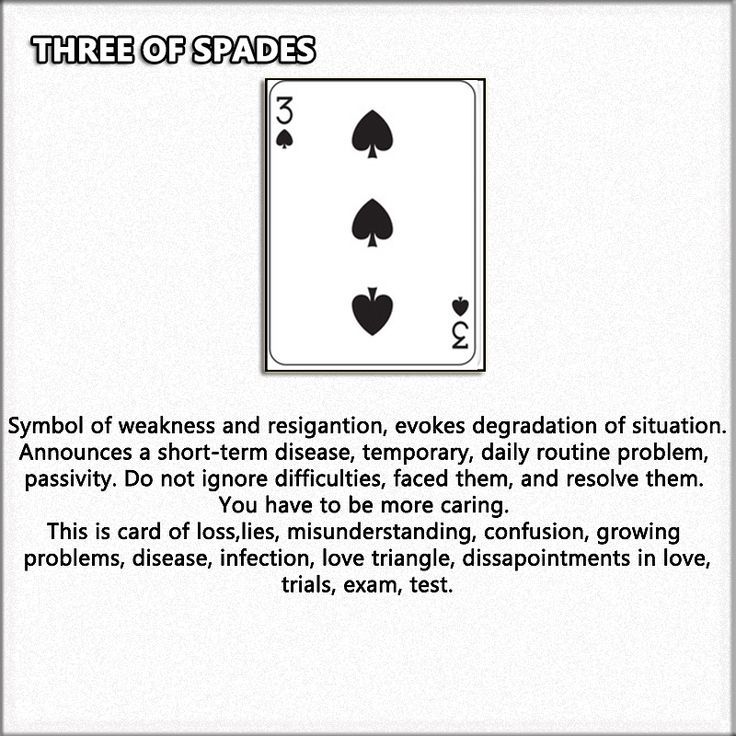 What does 3 of spades tarot mean? (Easy card reading explanation)
