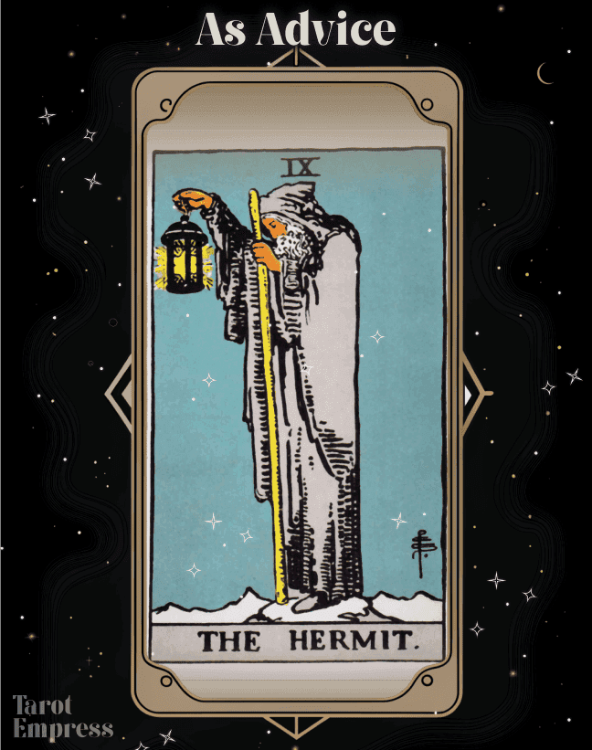 The Hermit Tarot Card In Love: Advice For Relationships