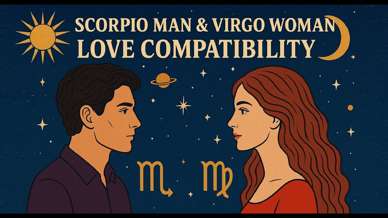 Scorpio Man Virgo Woman Love Compatibility： Challenges and How to Overcome Them.