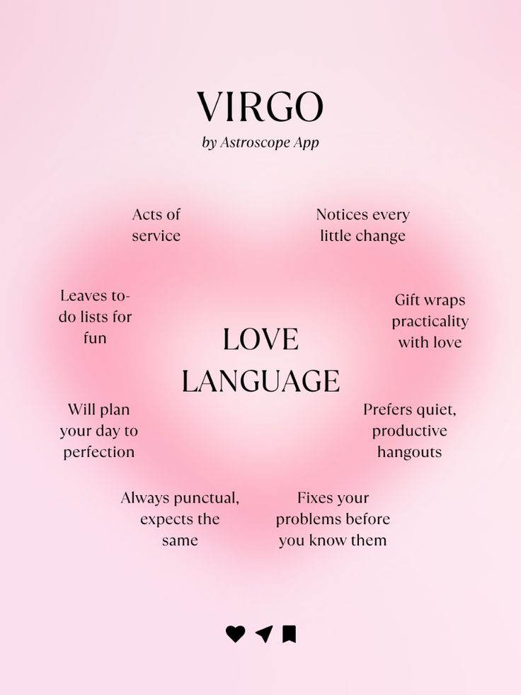 Virgo love language woman explained.
