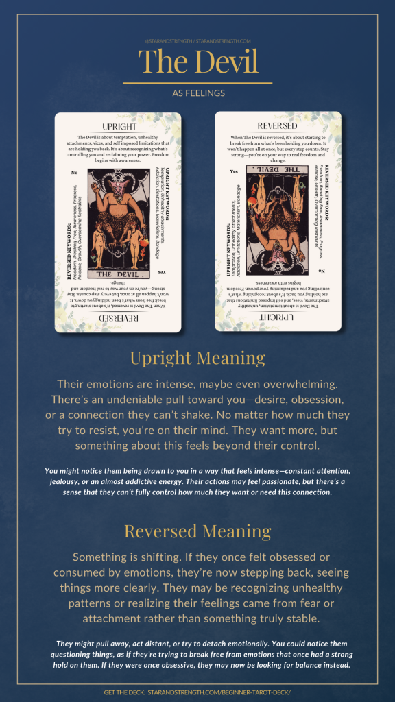 The Devil Reversed Tarot for Love (Is Your Relationship Finally Free)