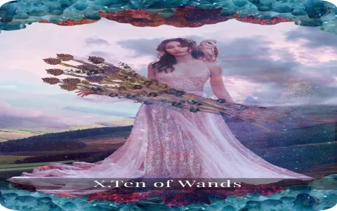 Tarot 10 of Wands (Its meaning)