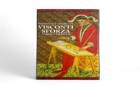 Why People Love the Golden Tarot The Visconti Sforza Deck Art？ See the Cards Unboxing Video Here!
