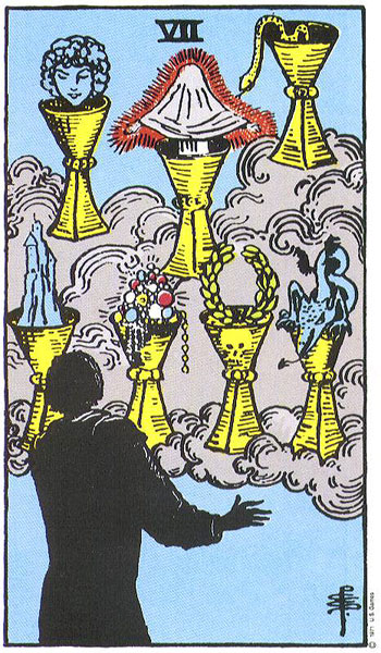 Is 7 de Copas Tarot a Bad Sign？ Uncover the Hidden Blessings in Your Choices.