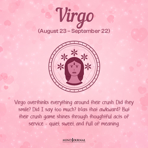 Does your crush feel the same way about virgo in love today？ (Look for these 5 secret signs)