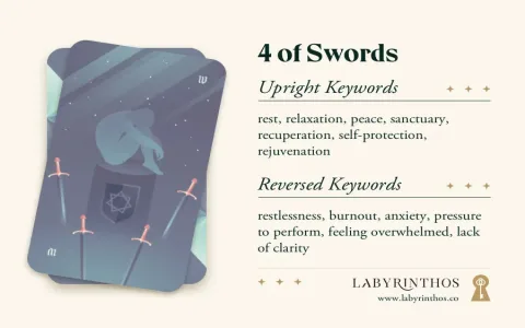 Sota de Espadas Tarot in a love reading： Should you be worried about this card？