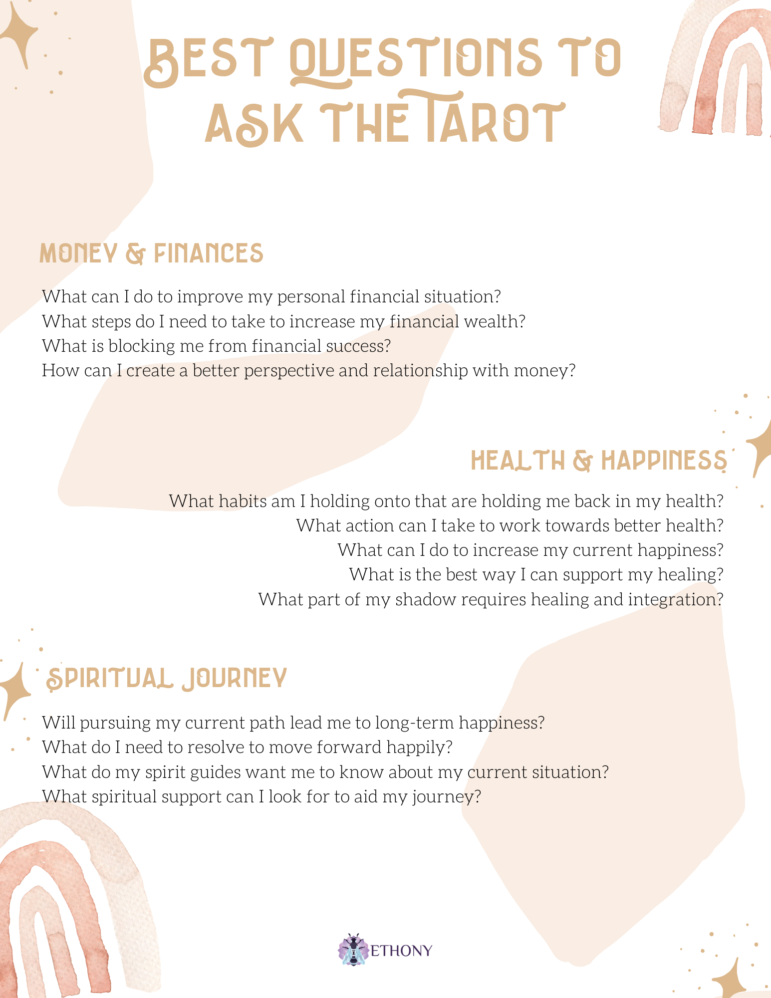 Want better readings？ Learn how to ask good tarot questions like a pro.