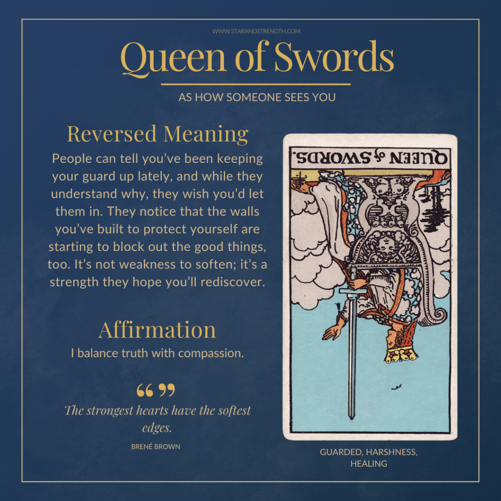 Reversed Queen tarot card： How to interpret its warning？