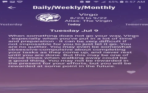 Your Shine Yahoo Astrology Virgo Daily Overview： Todays Tips