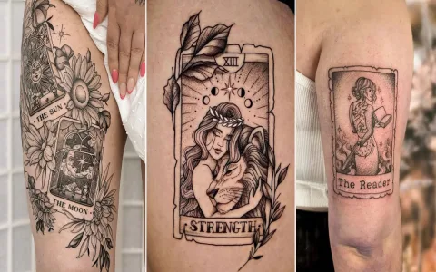 Simple Tarot Card Tattoo： Top ideas explored!