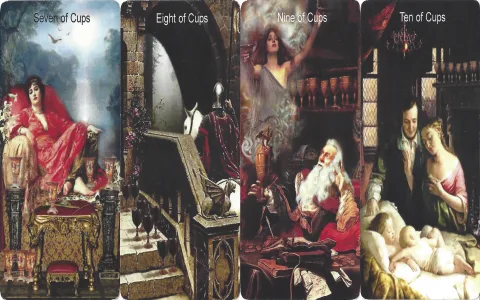 Tarot 4 of Cups Love： Find Your Way.