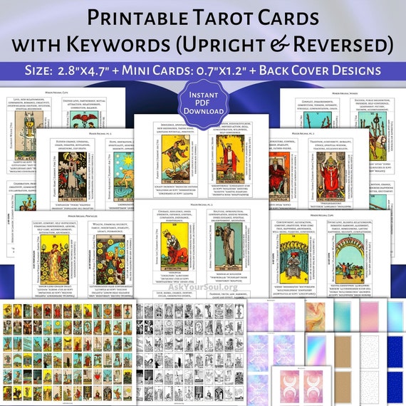 Learn tarot with your Rider Waite Tarot Guidebook PDF.