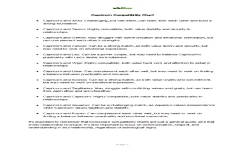 Virgo and Capricorn Venus compatibility： How to make it work.