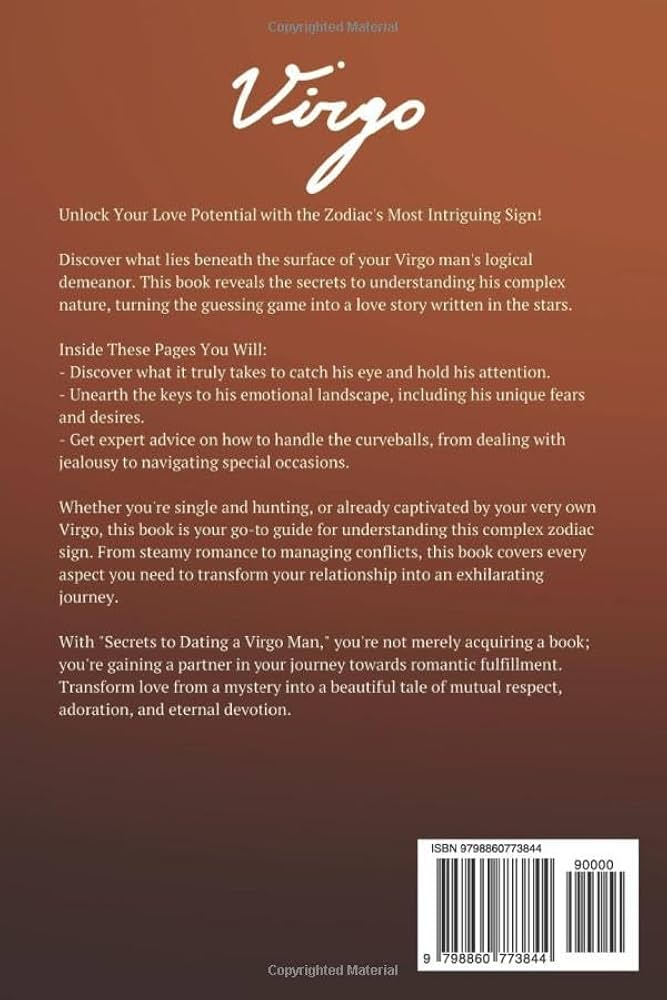 Virgo Man Love Life Secrets： Understand His Deepest Desires!