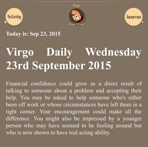 Check Your Virgo Career Horoscope 2015 Daily for Insights.