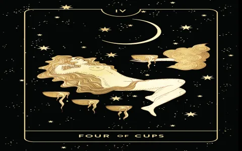 Four Cups Tarot Card (Understand its message today)