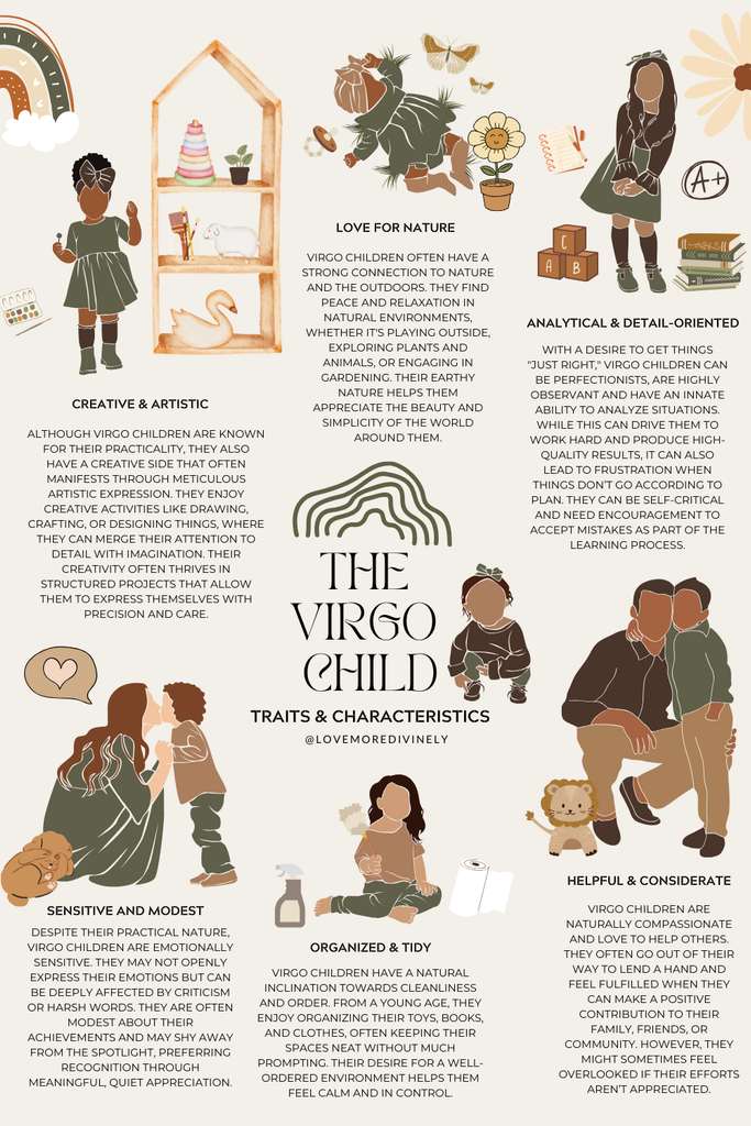 Virgo child characteristics traits explained： Nurture their unique qualities!